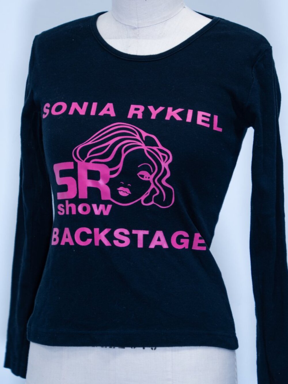 Sonia Rykiel "Backstage" Long Sleeve Top - Picture 3 of 6